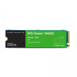 Western Digital WD Green SN350 250GB M.2 NVMe Gen3 Internal SSD WDS250G2G0C-00CDH0